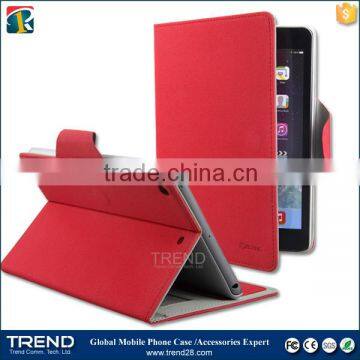 china supplier snow pattern stand folding leather case for ipad air