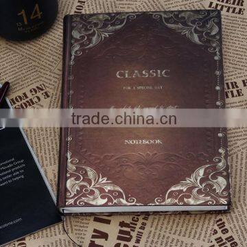 Metallic Paper Hardcover Notebook Decorative Pattern Hardcover Notebook photo-2