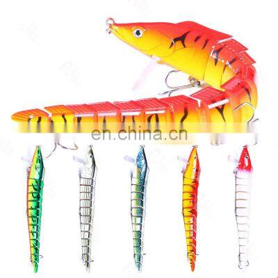 23cm 46g  5colors  Multi-section loach bionic lure