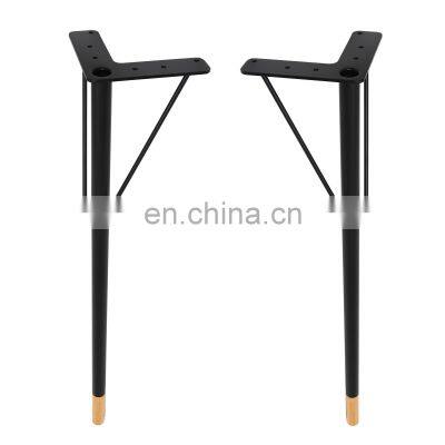 Table Legs Sale Black Metal Dinning Furniture Desk Feet Office Bench End Side Coffee Modern Hairpin Dining Restaurant Table Legs