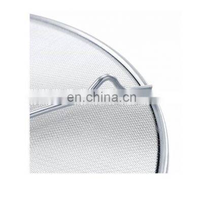 Stainless Steel Fry Pan Splatter Screen Guard