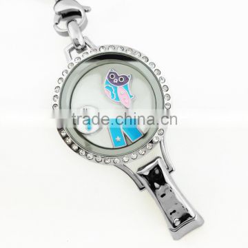 IN STOCK!! plain no crystal lockets lanyard locket