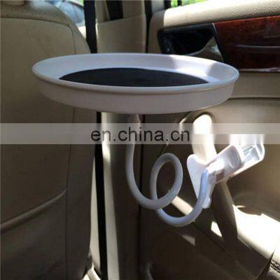 RTS European American Popular Products Adjustable Car Cup Holder Hamburger Fries Tray Car interior parts food table