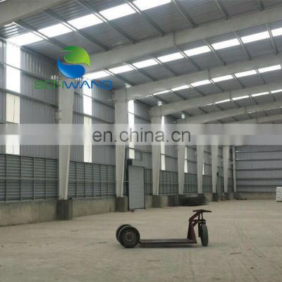 1000 Square Meter Prefabricated Building Steel Warehouse