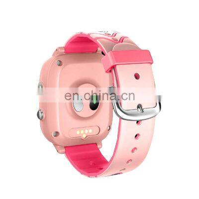 4g smart watch kid waterproof T5S with GPS LBS WIFI Position Temperature test Blood Oxygen measure