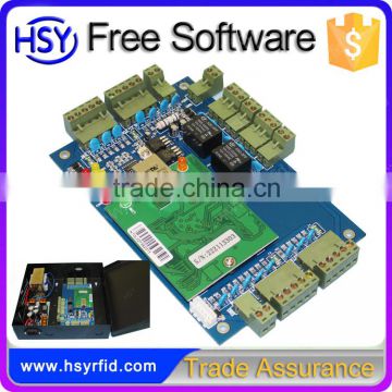 Factory direct TCP/IP door access control board for 2 doors network access control