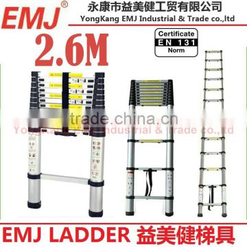 2.6m Single Telescopic ladder