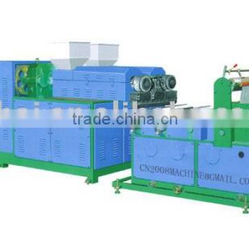 Double screw co-extrusion film casting machine