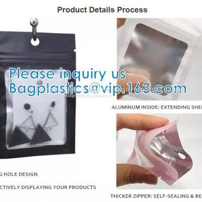 Slide Zipper Top Pouch Bags, Glossy, Matte, UV, Foil Stamping, Food Beverage Packaging, CMYK Pantone photo-3