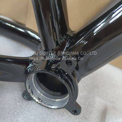 Dirt Jump Bike Aluminum Alloy Bicycle Frame Barrel Shaft Bike Frame With Thru Alxe photo-2