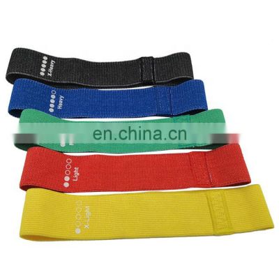 2022 textile updated material custom stretch elastic resistance bands for Yoga exercise