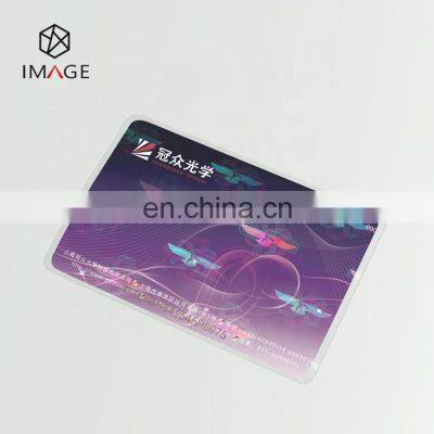 Holographic Laminating Overlay Pouch, Travel Pouch for Passport ID Cards photo-5