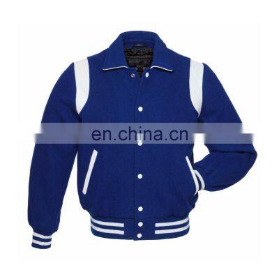 American Letterman Best quality Jacket Real Leather Thick Wool For Baseball Collages University Jackets