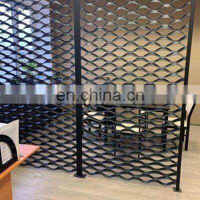 Interior Decorative Screen Made From Expanded Metal Mesh