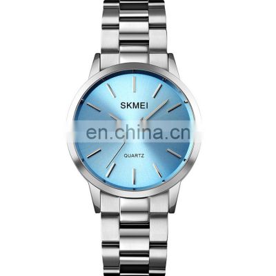 Minimalist couple watch top10 famous watch brand Skmei 1694 reloj casual  japan movement quartz wristwatch