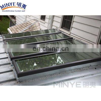 aluminum automatic sliding roof skylight for sale