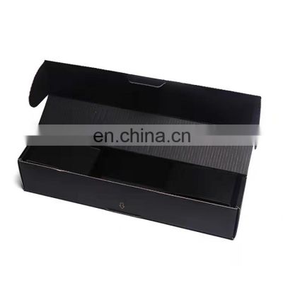 Wholesale Custom Company Logo Free Design Bottle Corrugated Gift Box Black Luxury umbrella  Gift Box Packaging Paper box