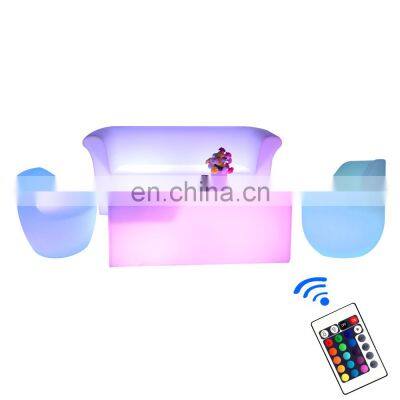 high bar table sofa set furniture battery operated party bar furniture sets led chairs