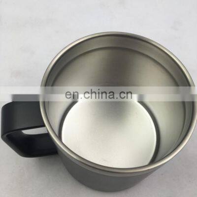 Custom Logo Stainless Steel Coffee Travel Mug With Lid and Handle photo-4