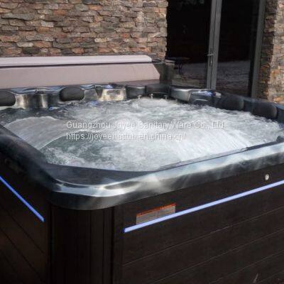 JOYEE OEM Luxury 133 Massage Jets Cheap Price Family Party Massage Spa Hot Tub For Outdoor photo-2