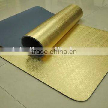 Gilding PVC yoga mat