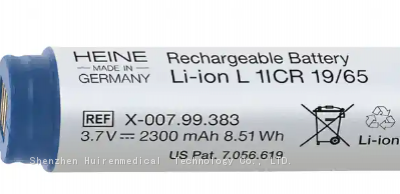 Оригинальная перезаряжаемая литий-ионная батарея Heine LI-ION L REF X--007.99.383