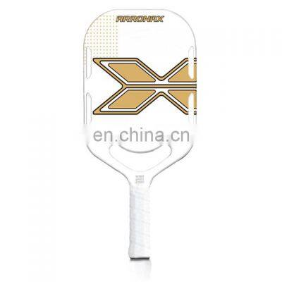 2023 Carbon Fiber Elongated Handle Massive Stability Power Model Thermoformed Pickleball Paddle USAPA