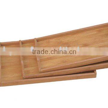 Bamboo Dining tray SET/3