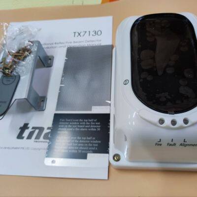 LPCB CE Approved Infrared Detector Tx7130 Beam Detector Conventional Reflective Beam Smoke Detector for Fire Alarm System photo-2