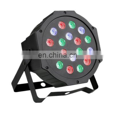 Professional Wedding Wash Light 18x3W Slim Flat Par Light Bar dj wedding stage lighting