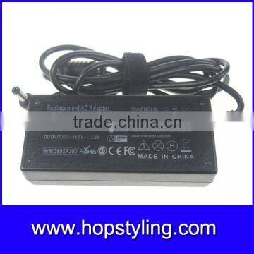 65w laptop power adapter for Toshiba output 18.5v 3.5a DC 5.5*2.1mm notebook battery adapter(HT106)