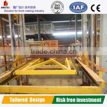 Secadero de Ladrillo Con Auto Carro de Carga Dryer Cart for Unloading photo-2
