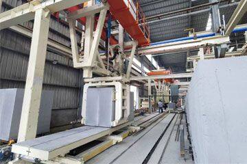 AAC Aerated Block Production Line, Autoclaved Aerated Concrete Block Equipment Price photo-5