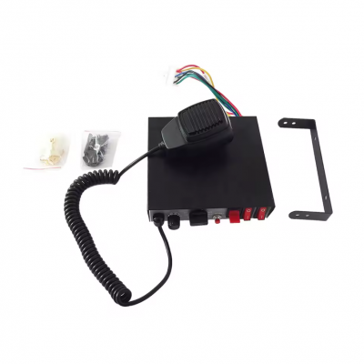 Best Selling Wholesale Air Horn Siren Factory Price 9 Tones Sirene 12v 24v Small Size 100w Siren Amplifier for Emergency Vehicle photo-5