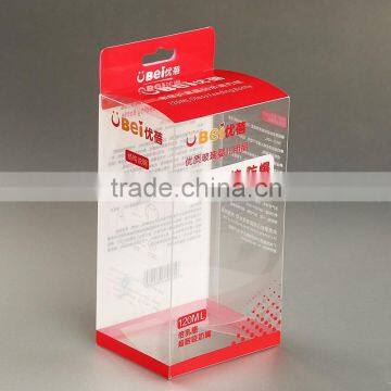 retail pvc box for promtional products packing