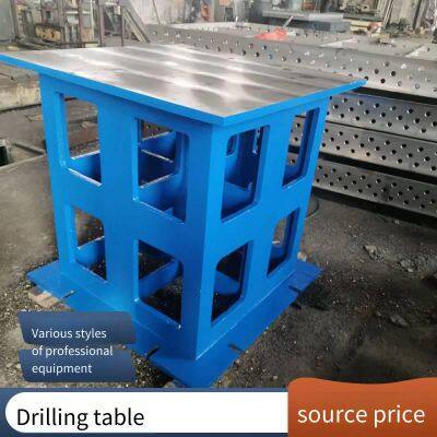 Cast Iron Scribing Square Box, Machine Tool Cushion Box, Auxiliary Heightening Box for Machine Tool Workbench, Heightening Cushion Box for T-slot Platform