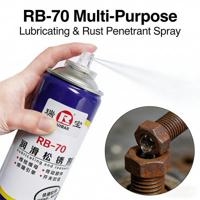 RB-70 профессиональный смазочный материал и размягчитель ржавчины для промышленного и автомобильного использования