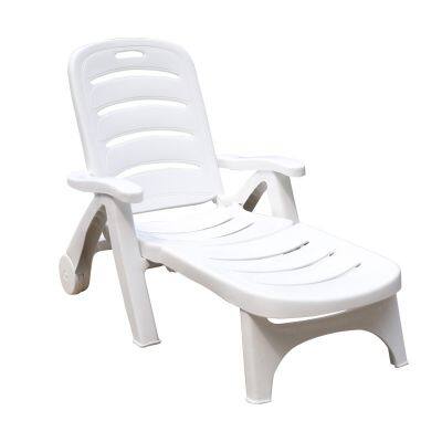 Beach Chair - Outdoor Leisure Plastic Folding Chair photo-5