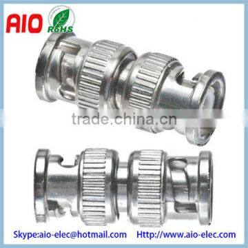 Straight copper pin BNC male to male coupler adaptor to Change the Connector Type