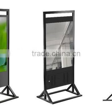 Led Advertising Sign Board Customize Kiosk Stands 55 Inch pc All in One Advertising Player photo-2