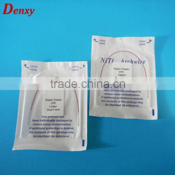 Orthodontic coated colorful arch wire