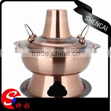 Indian old fashion cheap price brass & copper chafing dish