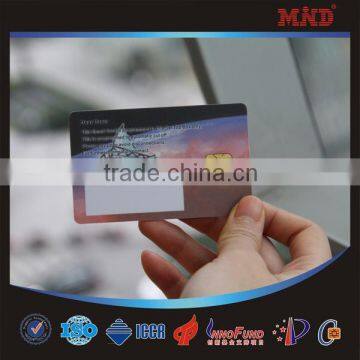MDC46 CR80 Contact Plastic Pvc ic Smart Cards With 1k 4k 8k 16k photo-6