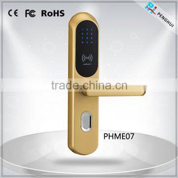 Intelligent touch screen Digital Smart Pin Code Remote Control Door Locks For entry door