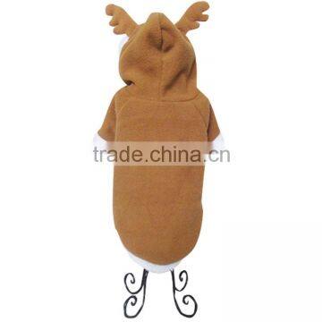Suitable for Winter Polar Fleece White North Velvet Milu Deer Elk Shaped Two-legged Dog Clothes photo-6
