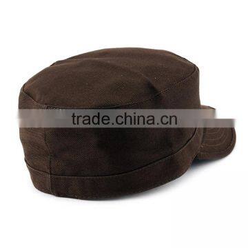Hot Sale 2015 New Design Flat Top Short Bill Military Cap Wholesale photo-4