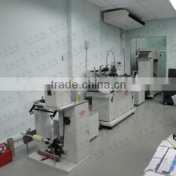 Automatic single color Non-woven fabric logo screen printing machine (LTA-350)