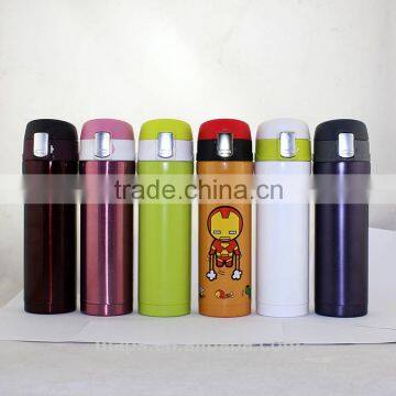 water transfer printed vacuum flask