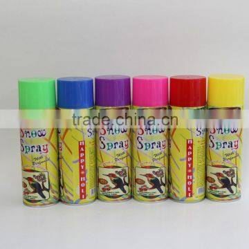 670ml Colour Snow Spray With Perfumed For Happy Holi