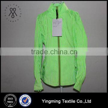 green color women's shirt , fashion sports shirt